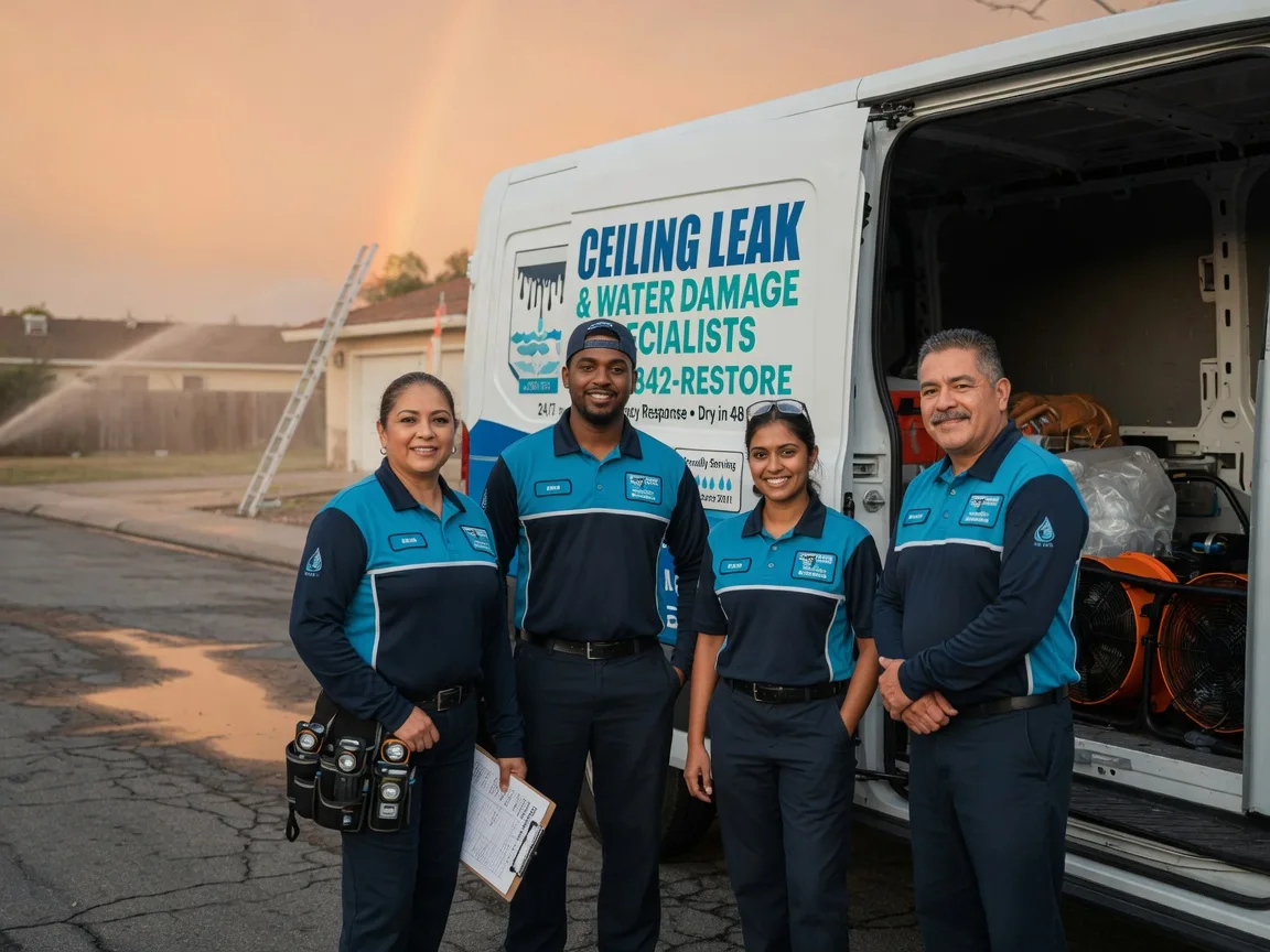 Ceiling Leak Cleanup company in Middle Island, NY